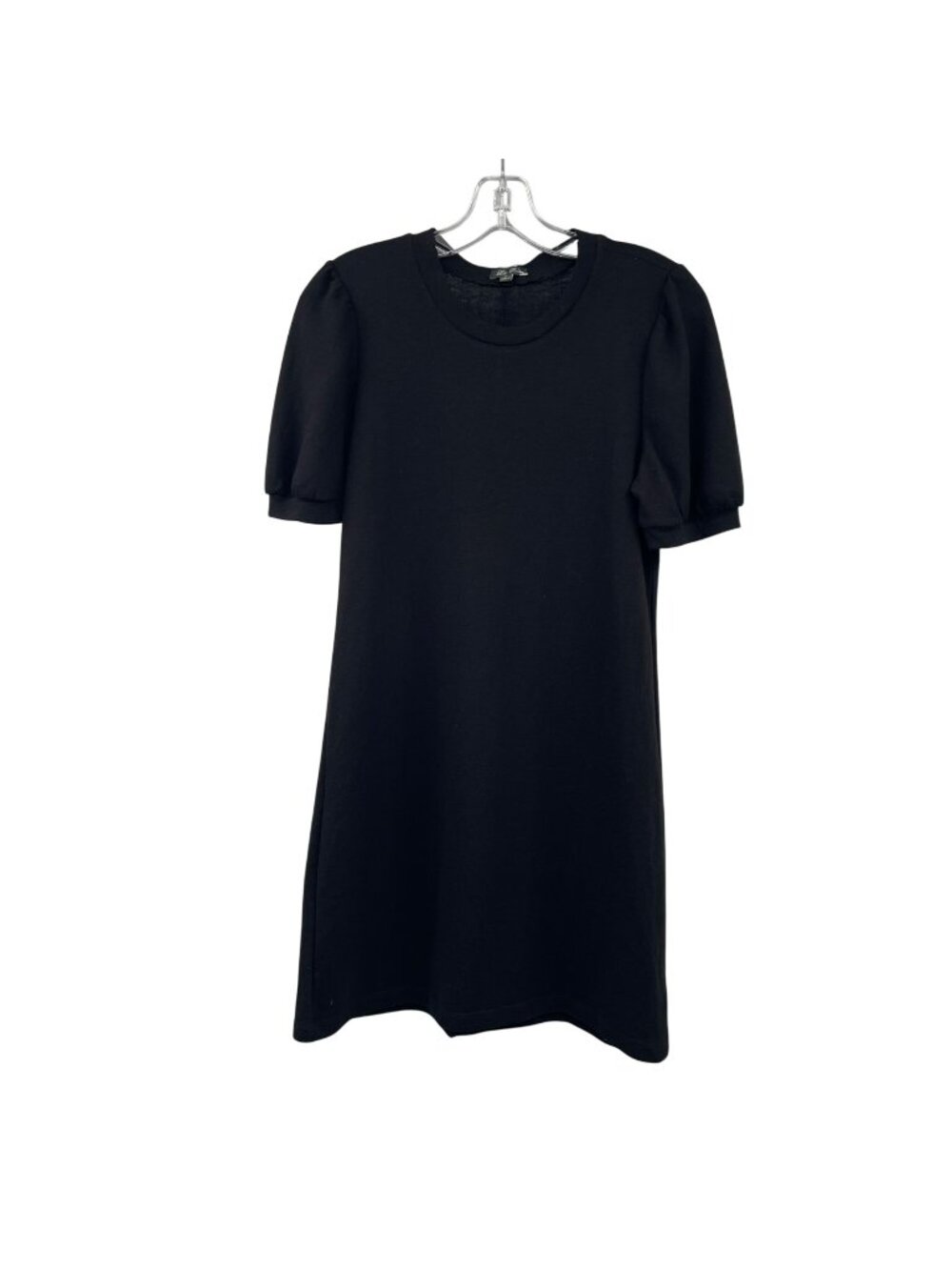 Lily Rose Womens Shirt Dress Short Sleeve Black Size Medium